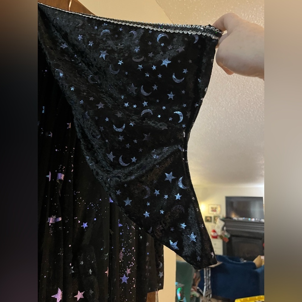 Spirit Kids Wizard Costume - Black and Blue - Picture 3 of 7
